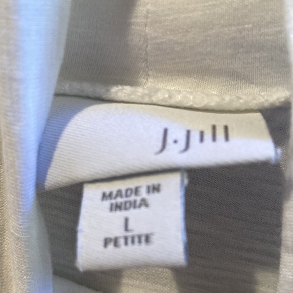 EUC J.Jill white turtleneck - Picture 4 of 4